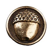 The Hobbit Bilbo Baggins Acorn Button Pin